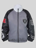 Jeff Hamilton Raiders Vegan Leather Jacket