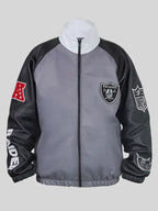 Jeff Hamilton Raiders Vegan Leather Jacket