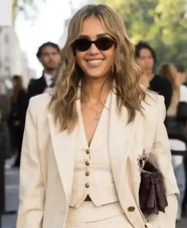 Jessica Alba PFW Blazer For Men & Women