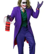 Joker Purple Wool Coat