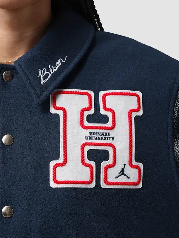 Jordan Flight x Howard University Navy Jacket
