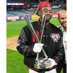 Jordan Walker MVP 2026 Black Varsity Jacket