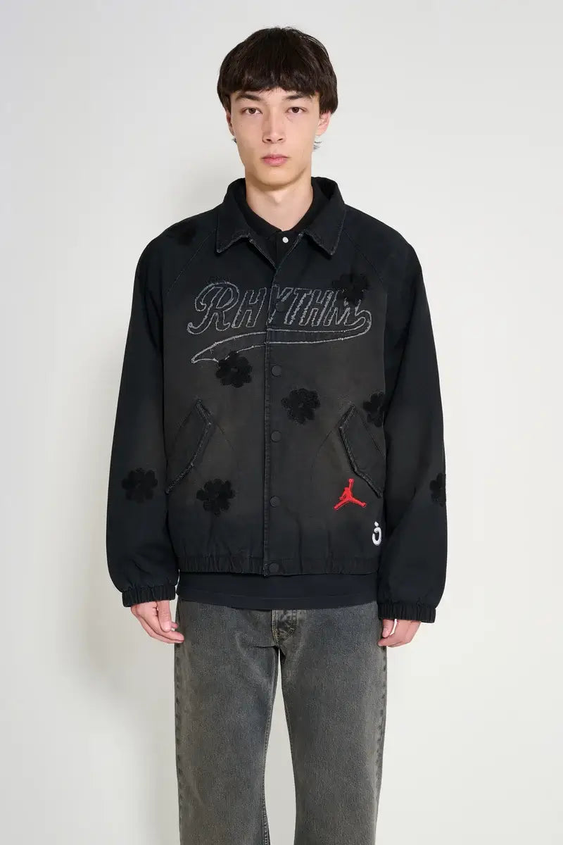 Jordan x Nomarhythm Textile Black Bomber Jacket