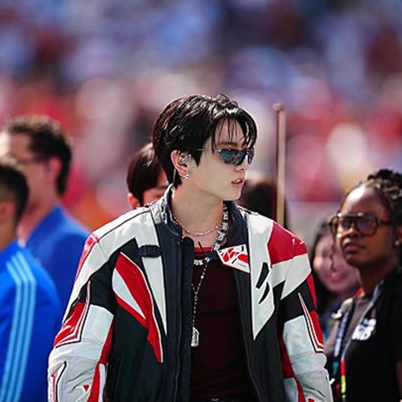 Jungkook FIFA World Cup Halftime Show Zip Jacket