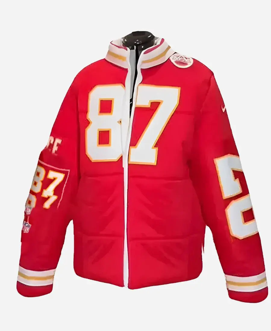 Kelce 87 Taylor Swift Puffer Jacket