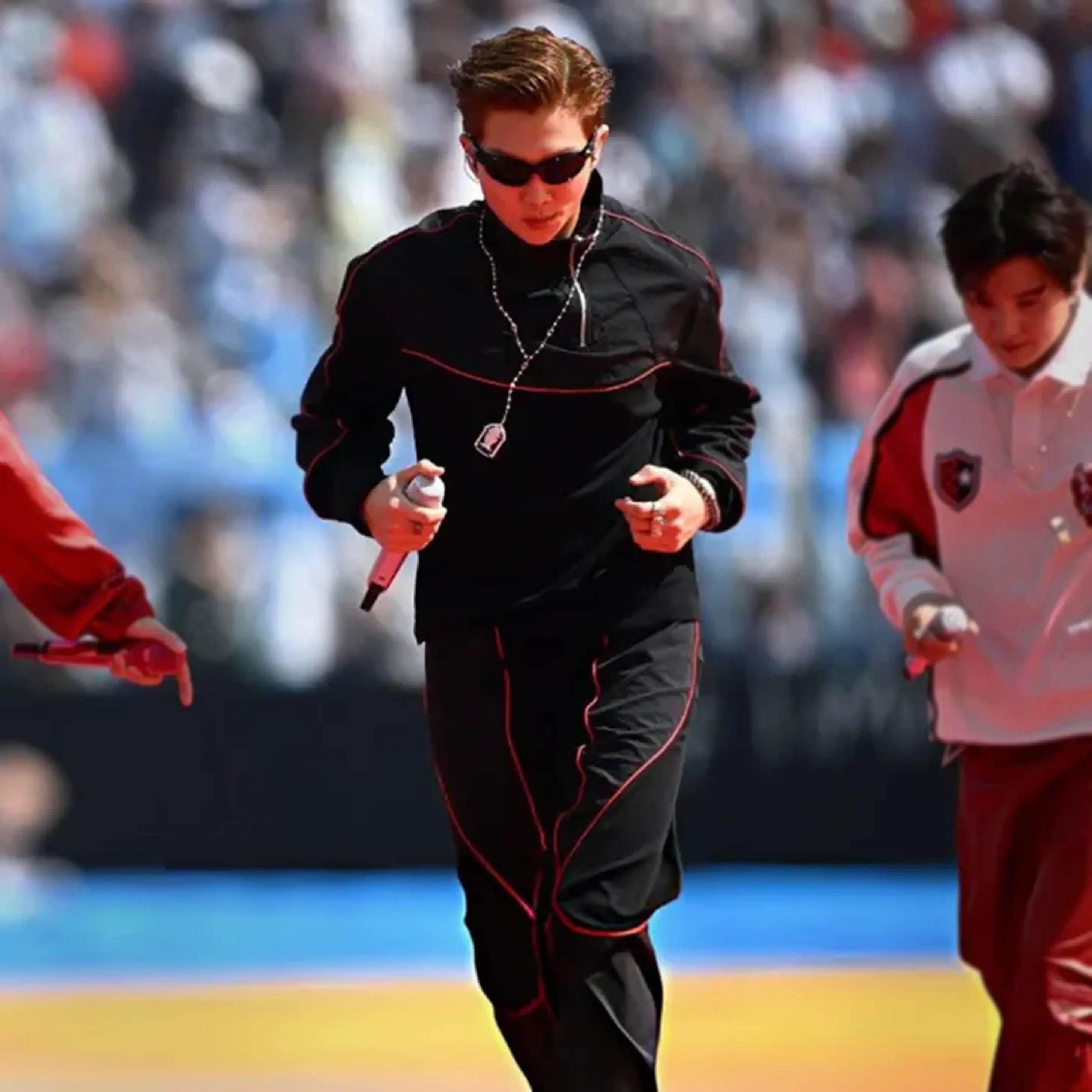 Kim Nam-joon FIFA World Cup Final Halftime Show Tracksuit