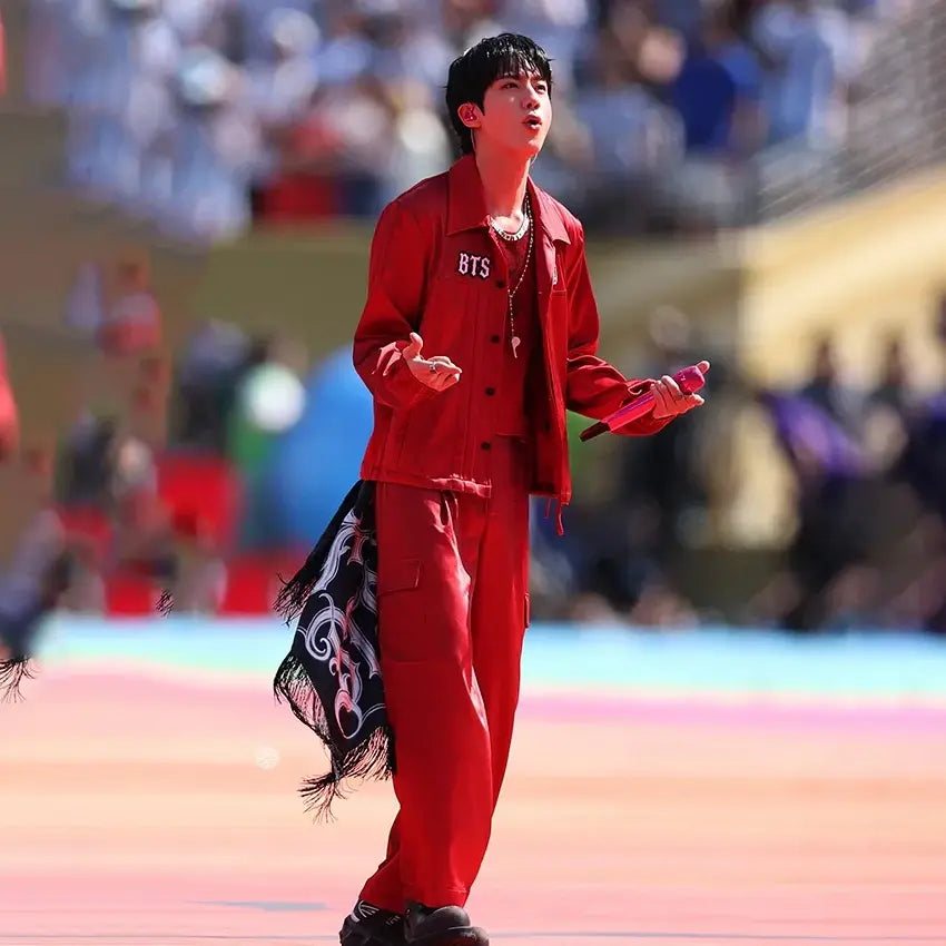 Kim Seok-jin WC Final Halftime Show  Jacket For Men & Women