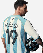 Kith & Messi x Adidas Football Blue Jersey