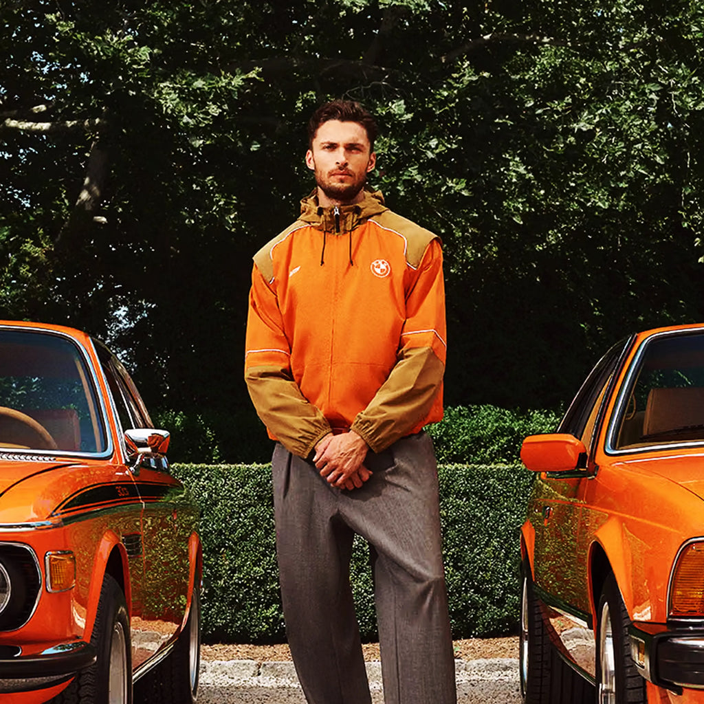 Kith for BMW 2026 Orange Windbreaker Jacket