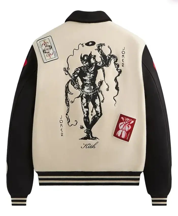 Kith x Batman Joker Varsity Jacket