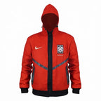 Korea 2026 World Cup Anthem Hooded Red Jacket