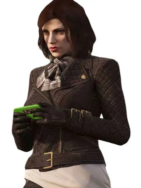 Lady Protagonist GTA 6 Leather Jacket