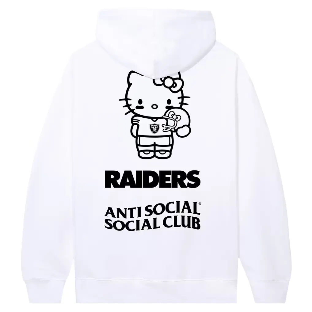 Las Vegas Raiders x ASSC x Hello Kitty Touchdown Hoodie For Men & Women