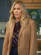 Leanne S2 Leanne Morgan Brown Blazer