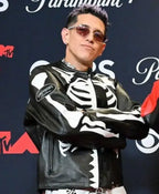 Lenny Tavárez Leather Jacket MTV Awards 2025