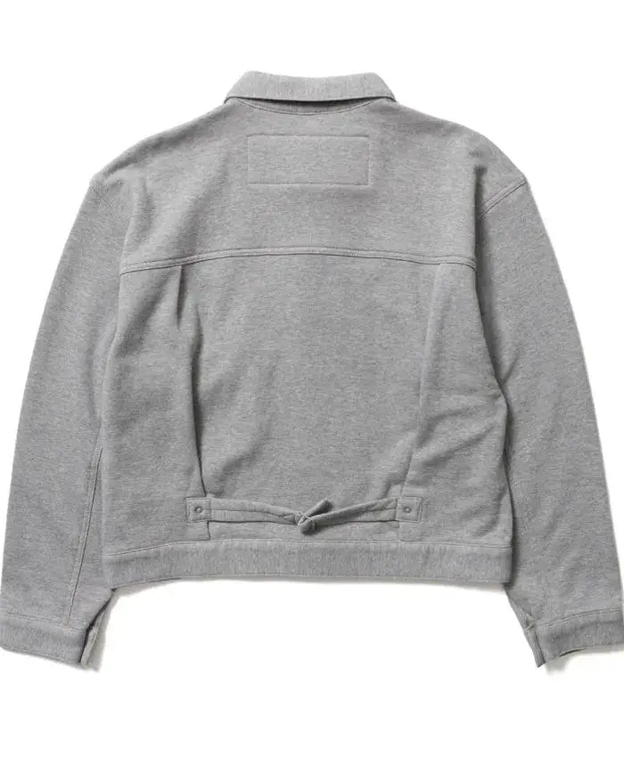 Levi's x Loopwheeler x Beams Fleece Gray Jacket For Men & Women