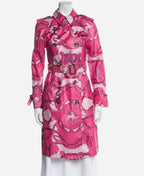 Lexi Minetree 2026 Elle Pink Graphic Coat For Women