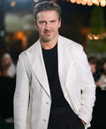 Linus Wahlgren Green Carpet White Blazer