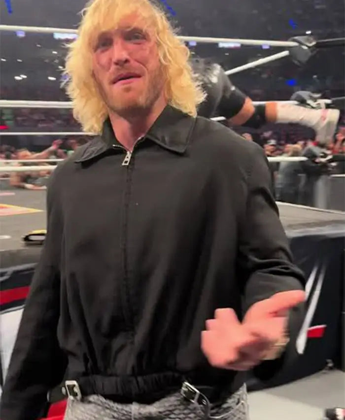 Logan Paul WWE Superstar Mexico City Black Jacket