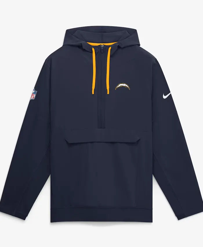 Los Angeles Chargers Nike Sideline Navy Anorak Jacket