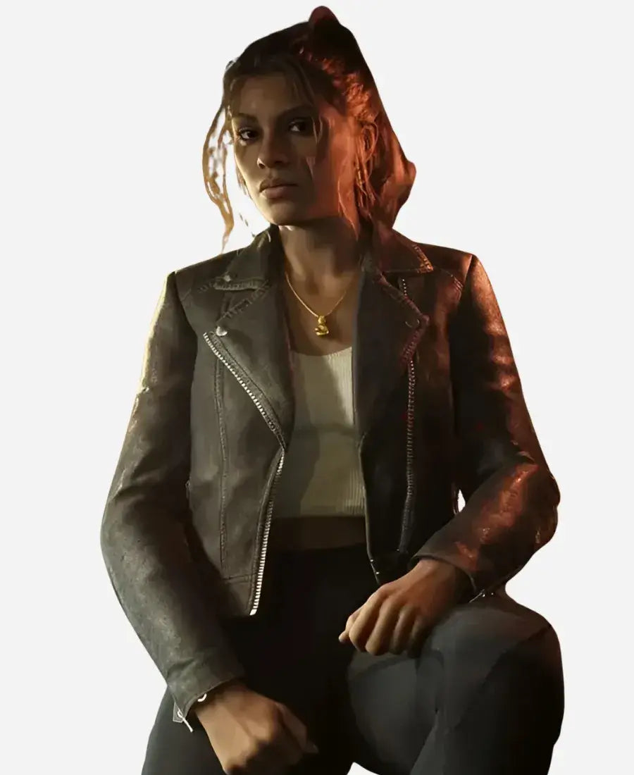 Lucia Caminos GTA VI Leather Jacket