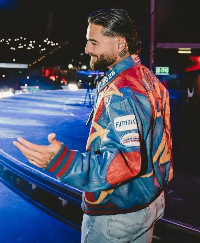Maluma 2026 Live Performance Bomber Jacket