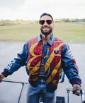Maluma 2026 Live Performance Leather Jacket
