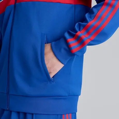 Manchester United Adidas Blue Track Top