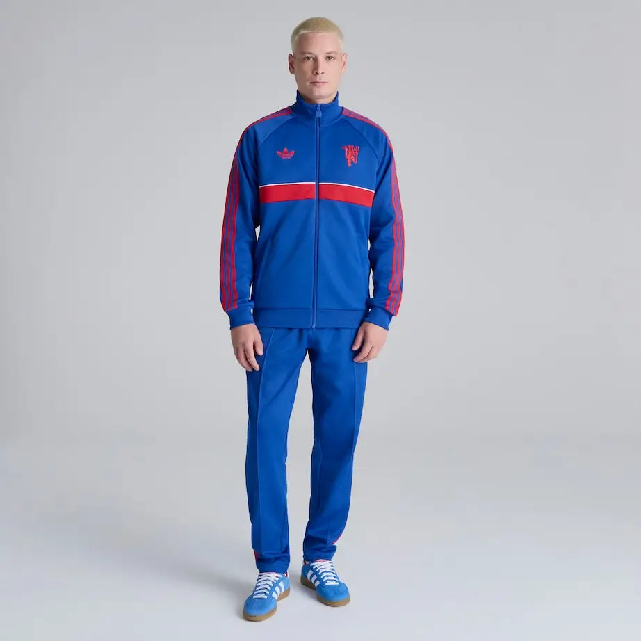 Manchester United x Adidas Blue Track Top