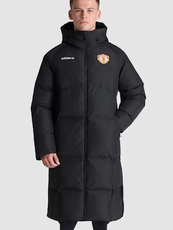 Manchester United x Adidas EQT Black Down Jacket