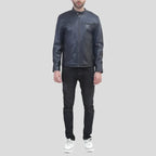 Men's Biker Leather Jacket
