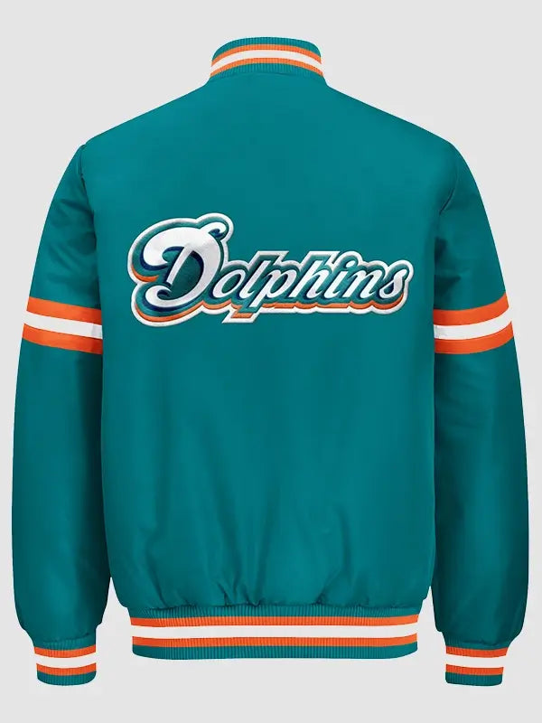 Miami Dolphins Starter Courtside Varsity Jacket