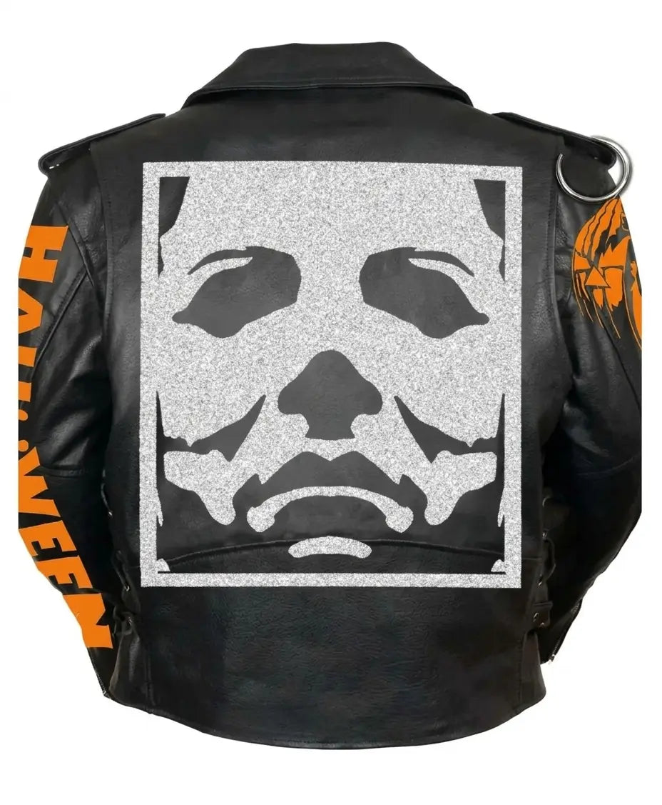 Michael Myers Halloween Black Biker Leather Jacket
