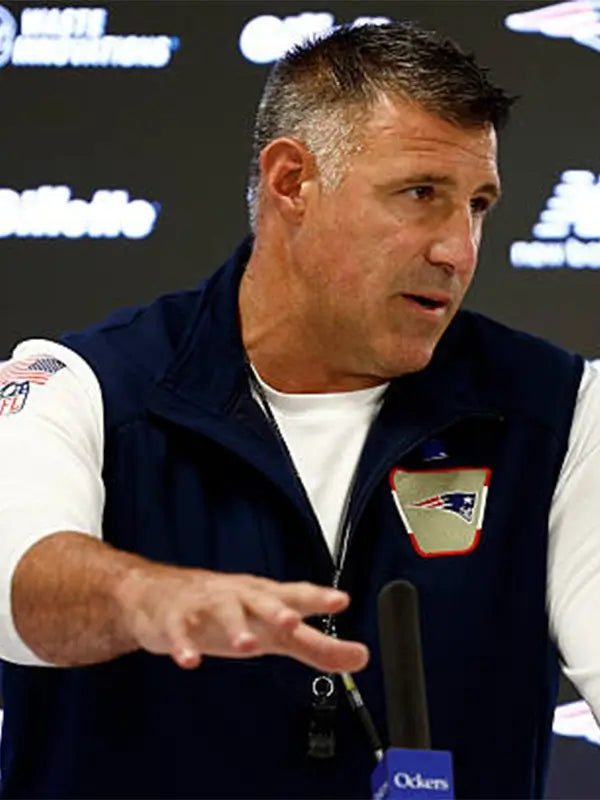 Mike Vrabel New England Patriots Vest