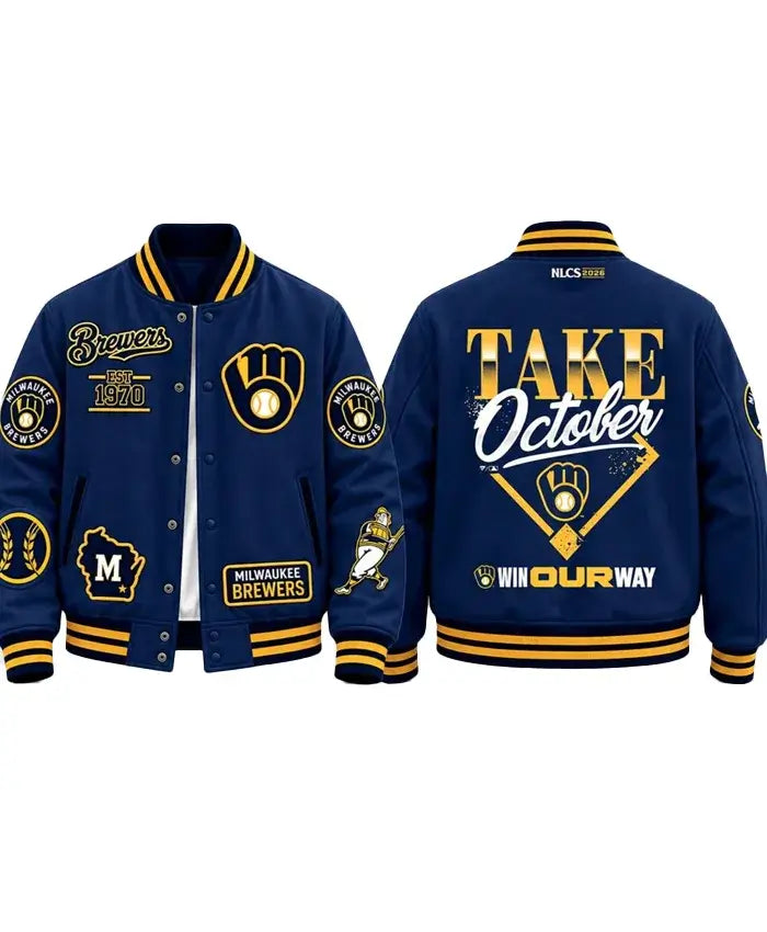 Milwaukee Brewers NLCS Champions Take October Jacket