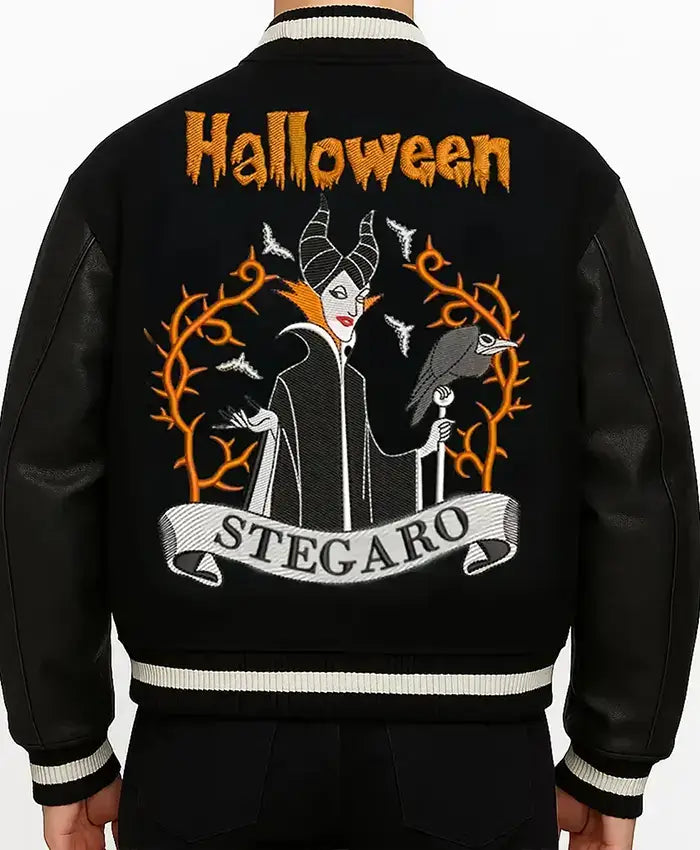 Mistress of Evil Black Varsity Jacket
