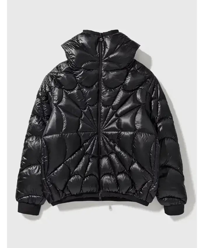 Moncler X Spiderman Black Padded Jacket