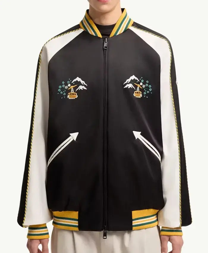 Moncler x Fragment Yūgō Souvenir Varsity Jacket