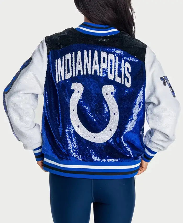 NFL Indianapolis Colts Wild Collective Sequin Jacket