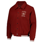 NFL International Games Paris Wool Burgundy Jacket