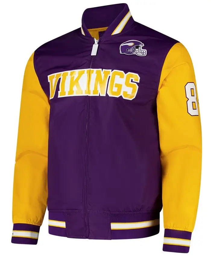 NFL Minnesota Vikings Randy Moss Satin Jacket