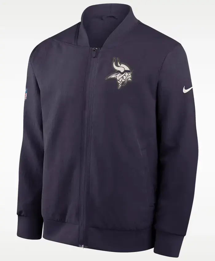 NFL Nike Sideline Minnesota Vikings Rivalries Bomber Jacket