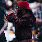 NFL Paris Game Burna Boy Leather Jacket