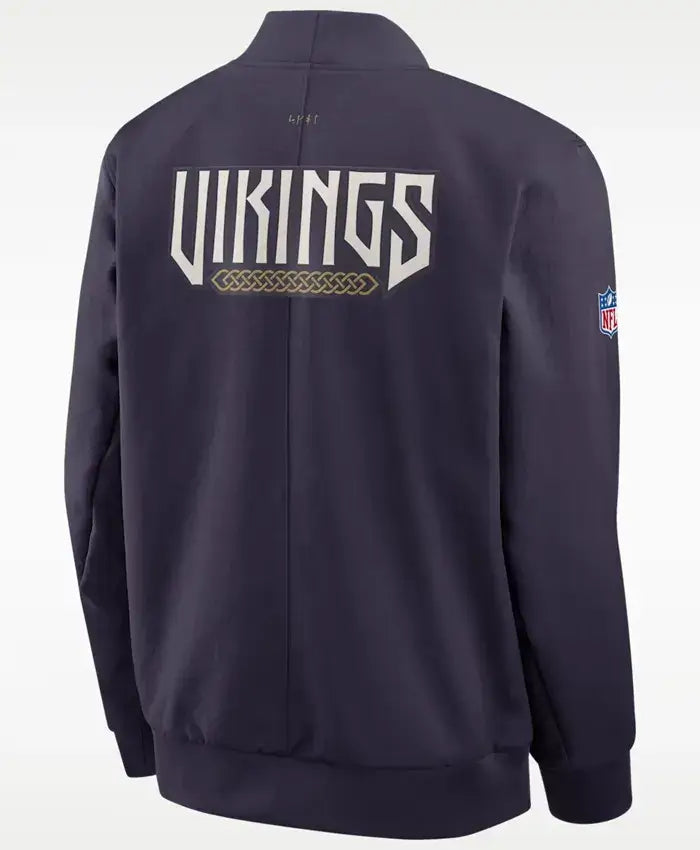 NFL Sideline Minnesota Vikings Rivalries Nike Bomber Jacket