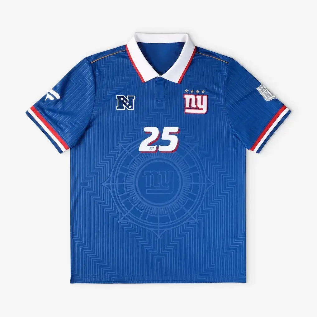 NY Giants Fanatics x Football 2026 Blue Jersey