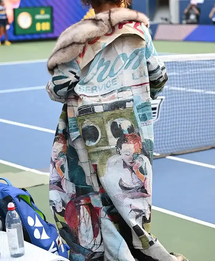 Naomi Osaka Custom US Open Coat 

