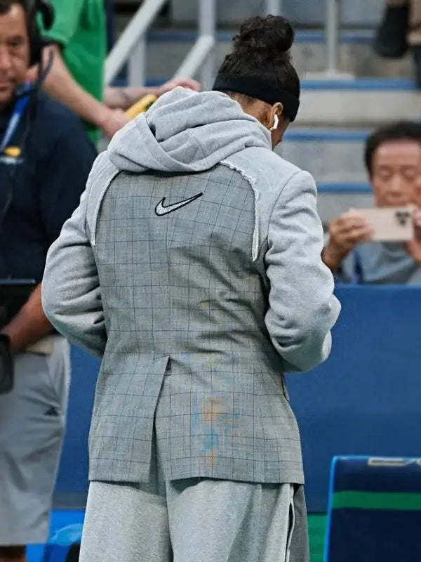 Naomi Osaka US Open 2026 Grey Blazer