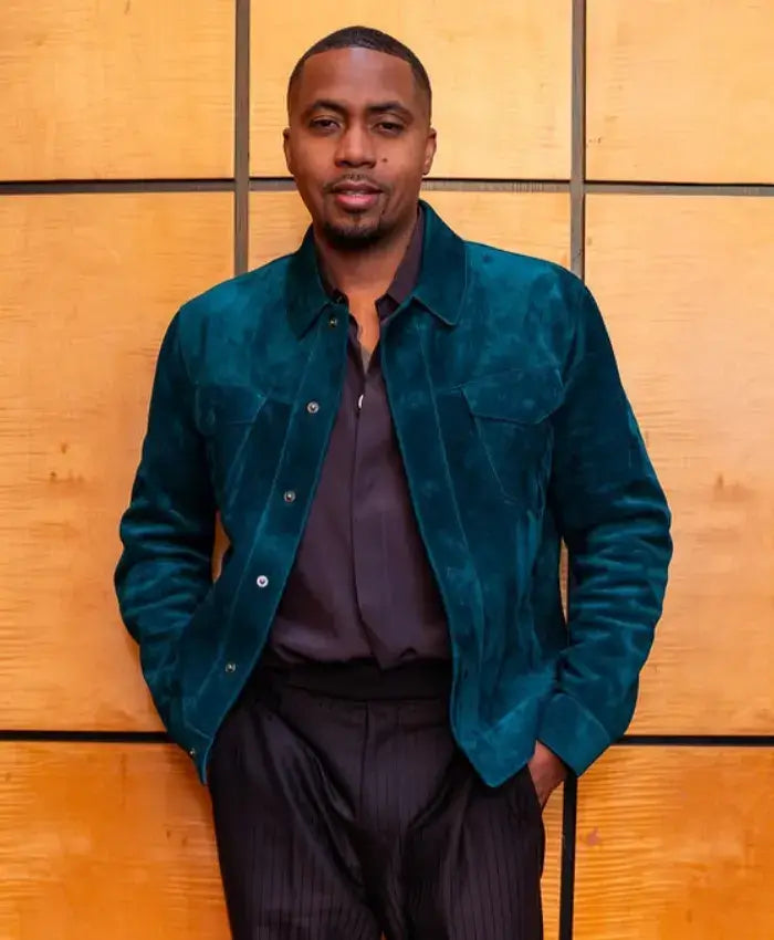 Nasir Jones 53rd Birthday Suede Jacket