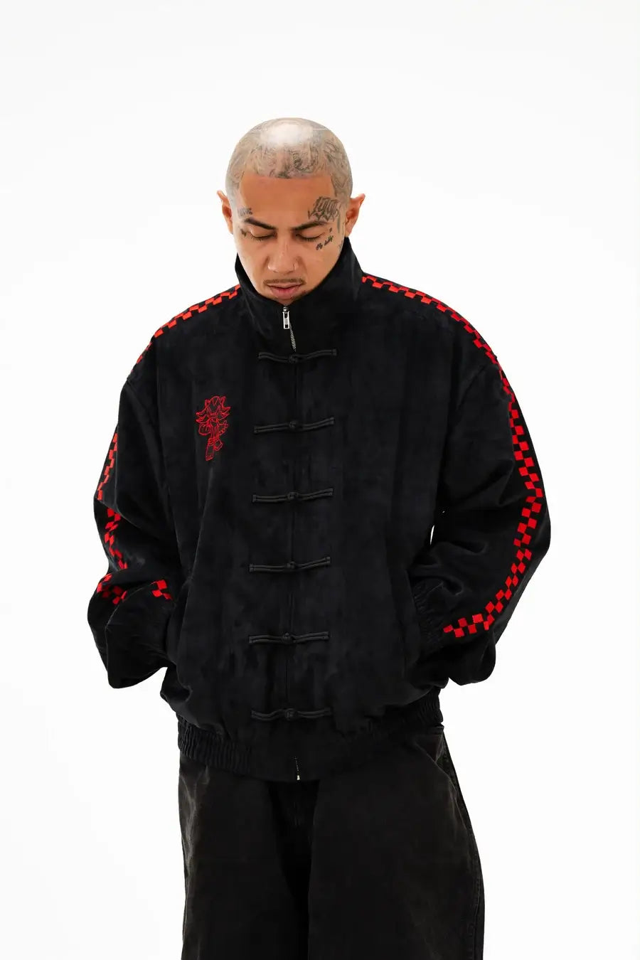 Neptun x Sonic Black Suede Jacket
