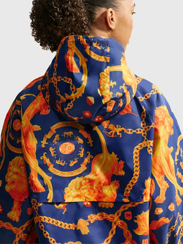 Netherlands x Patta Anthem Zipp Navy Blue & Orange Jacket